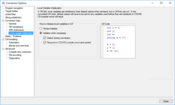 VB.Net to C# Converter screenshot 10