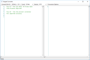 VB.Net to C# Converter screenshot 2