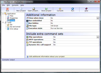 Vbs2Exe screenshot