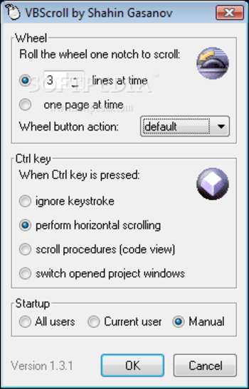 VBScroll screenshot