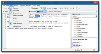 VbsEdit screenshot 4