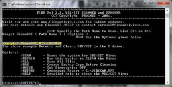 VBS/SST Scanner and Remover screenshot