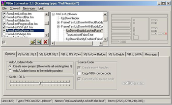 VBto Converter screenshot 3