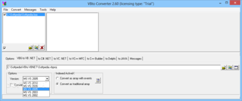 VBto Converter screenshot 2