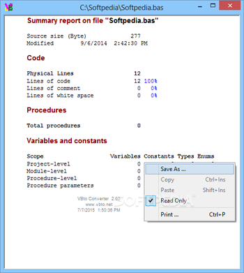 VBto Converter screenshot 7