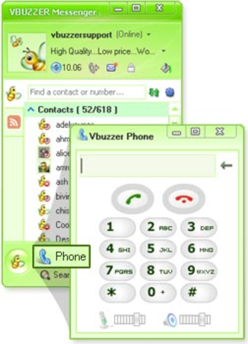 Vbuzzer Messenger screenshot 2