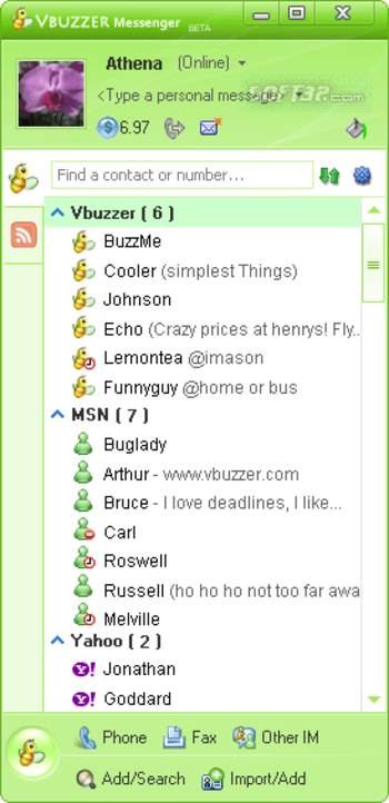 Vbuzzer Messenger screenshot 3
