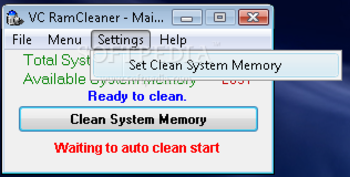 VC RamCleaner screenshot 3