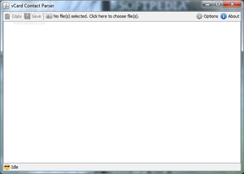 vCard Contact Parser screenshot