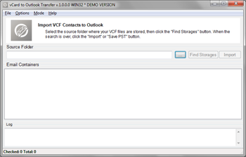 vCard to Outlook Transfer screenshot 6