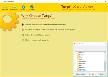 vCard Viewer screenshot