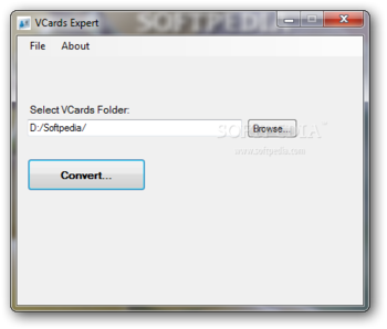 VCards Expert screenshot