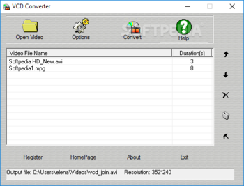 VCD Converter screenshot