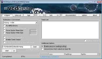 VCDGear screenshot