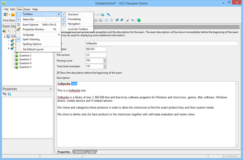 VCE Exam Simulator screenshot 4