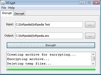 VCrypt screenshot