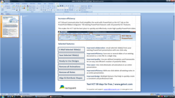 VCT Standard screenshot