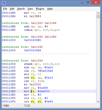 VDisAsm screenshot 3