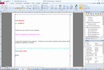 VDPSOFT PrintPath Designer screenshot