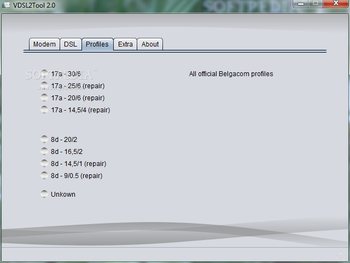 VDSL2Tool screenshot 3