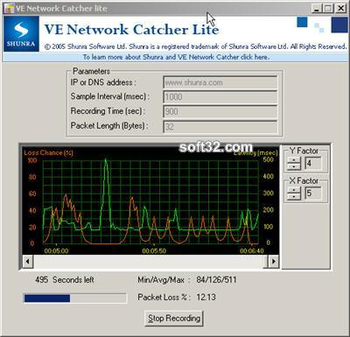 VE Network Catcher Lite screenshot