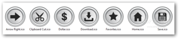 Vector Buttons Silver screenshot