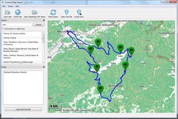 Vectorial Map Viewer screenshot