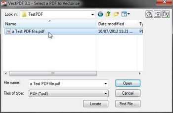 VectPDF screenshot
