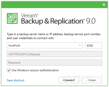 Veeam Backup & Replication screenshot