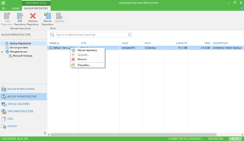 Veeam Backup & Replication screenshot 10