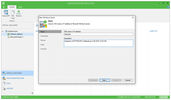 Veeam Backup & Replication screenshot 4