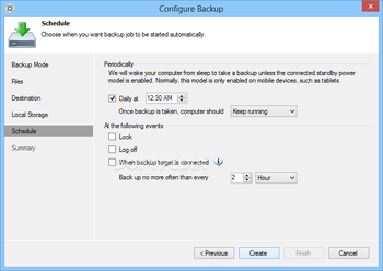 Veeam Endpoint Backup screenshot 9