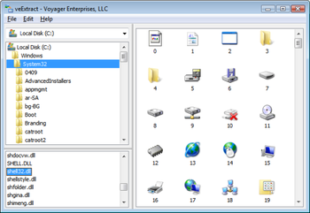 veExtract screenshot