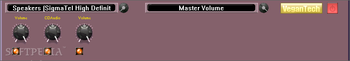 VeganTech Windows Sound Mixer screenshot