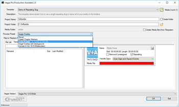 Vegas Pro Production Assistant screenshot 2