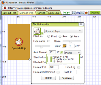 Vegetable Garden Design screenshot