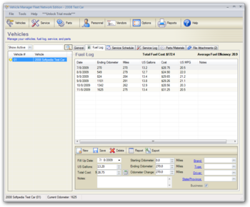 Vehicle Manager 2016 Fleet Network Edition screenshot 2