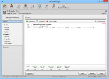 Vehicle Manager Enterprise screenshot 5