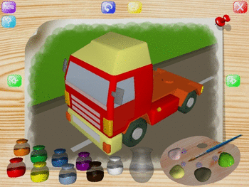 Vehicles Coloring Book screenshot