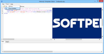 Velocity Template Editor screenshot 3