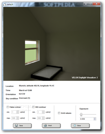 VELUX Daylight Visualizer screenshot 7