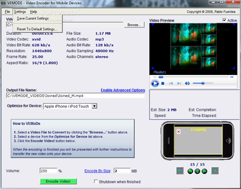VEMoDe screenshot 2