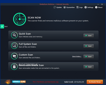 VenkaSure Antivirus Internet Security screenshot 2