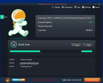 VenkaSure Antivirus Internet Security screenshot 3