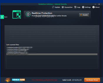 VenkaSure Antivirus Internet Security screenshot 4
