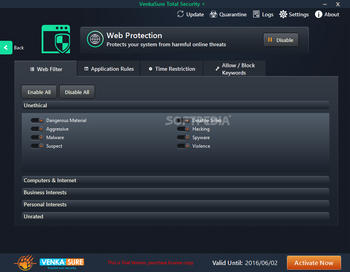 VenkaSure Total Security + screenshot 4
