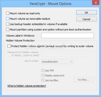 VeraCrypt Portable screenshot 18