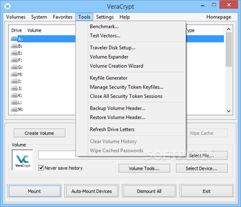 VeraCrypt Portable screenshot 5