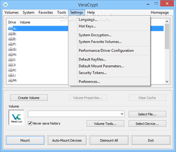 VeraCrypt Portable screenshot 6