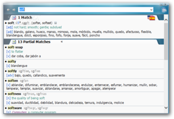 VerbAce-Pro Spanish-English screenshot